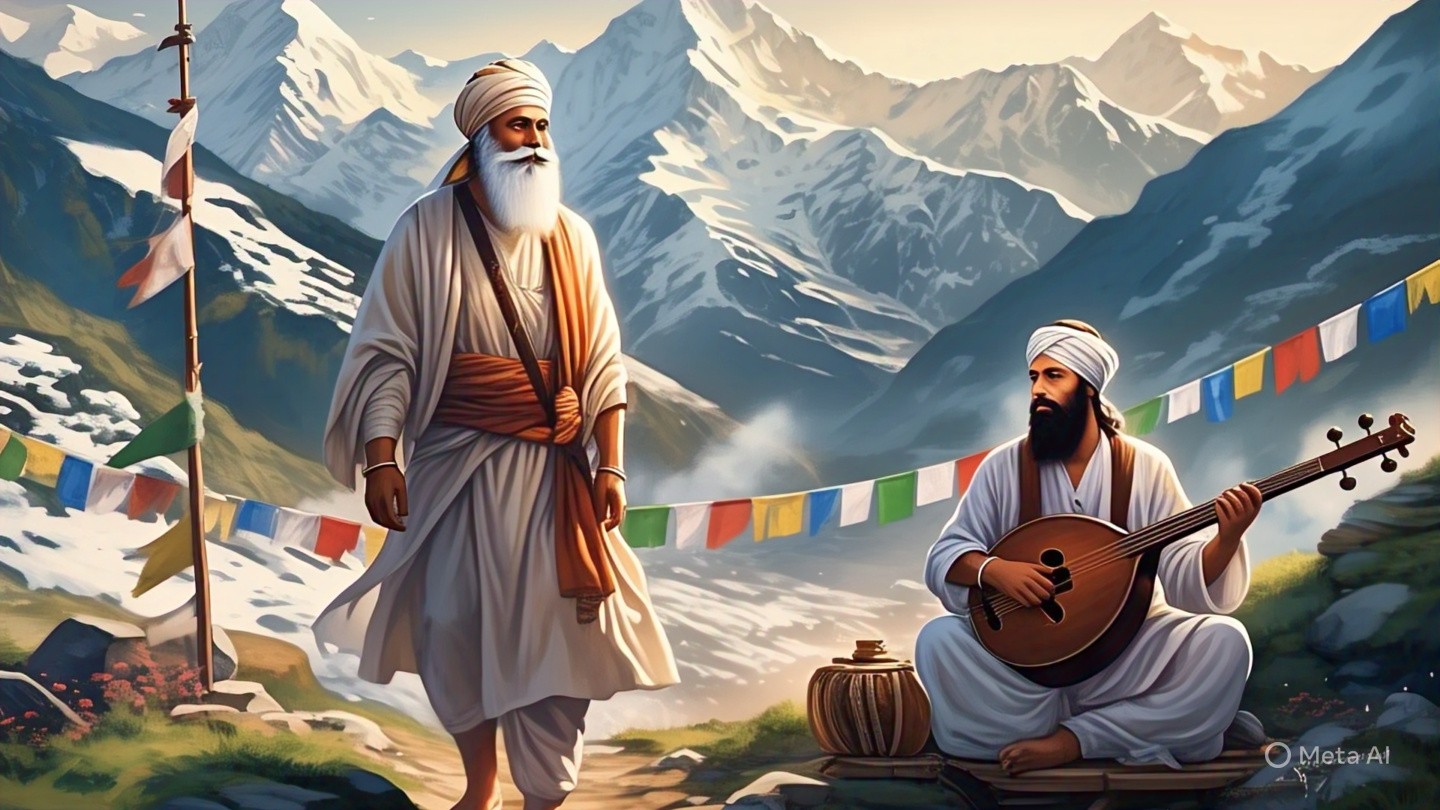 Guru Nanak Dev Ji Sikkim Sakhi | Guru Nanak Dev Ji in Chungthang